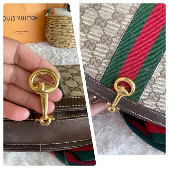 Gucci Brown cherry line crossbody bag - Picture 12 of 16